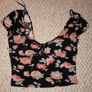 Urban outfitters bustier crop top